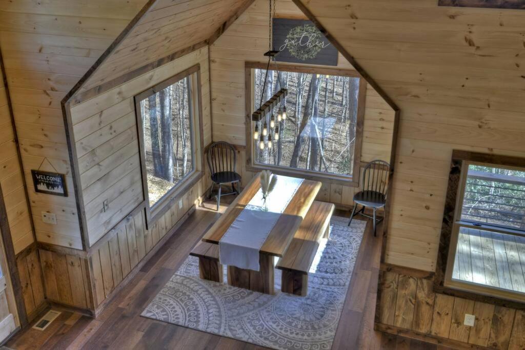 Rosewood Retreat - Hot Tub Fire Pit Pool Table Villa Blue Ridge Dış mekan fotoğraf